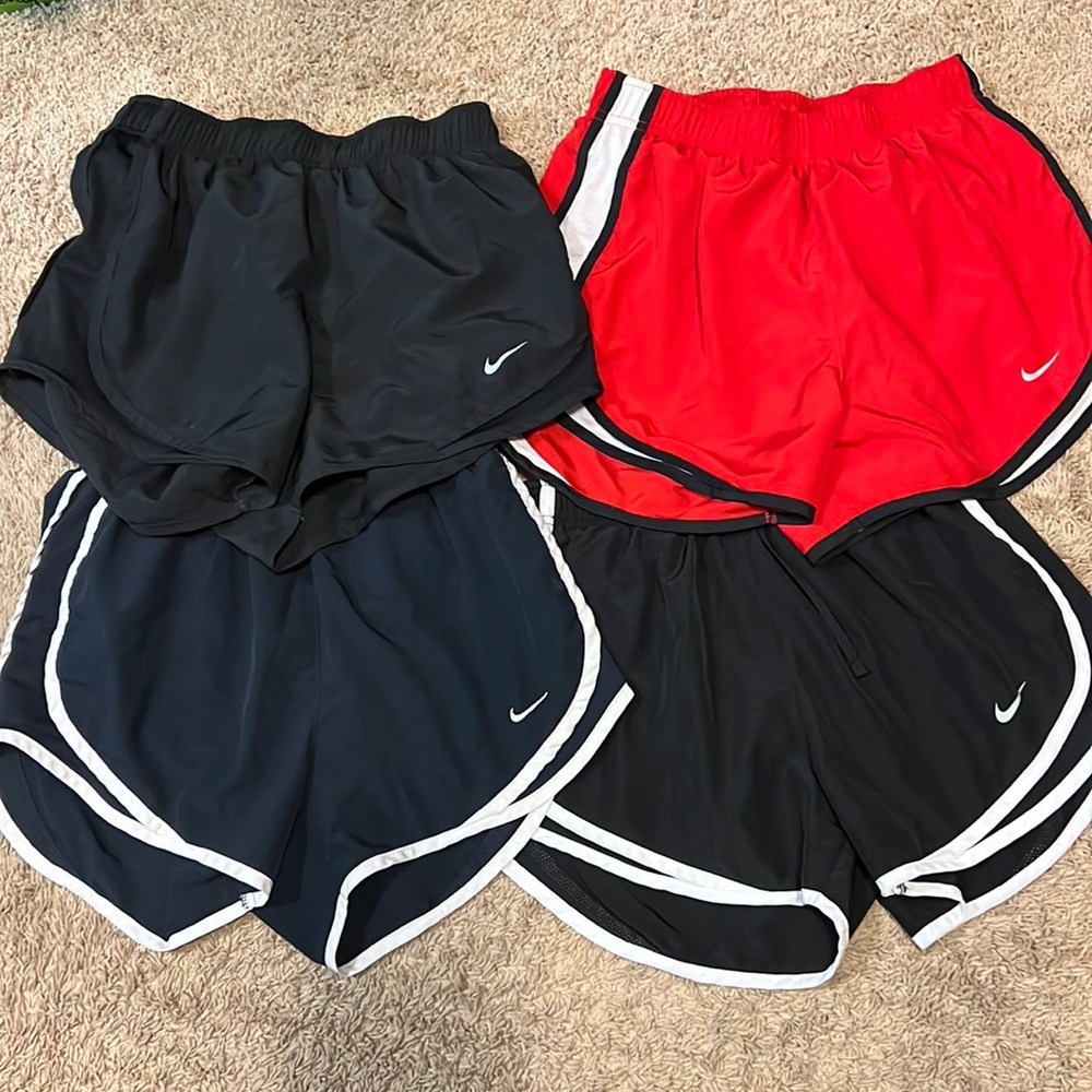 4 Piece Lot Nike Dri-Fit Shorts Small